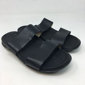 Cool Planet By Steve Madden Women's Sandals Black Size 7 Libraa Slip On Slides